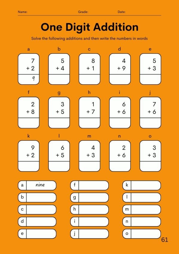 Fun Math Activities