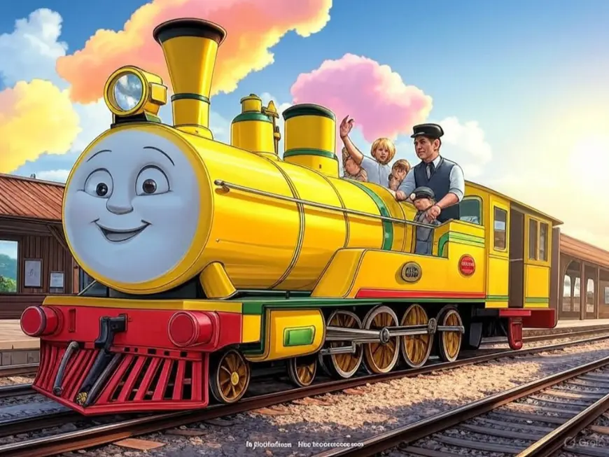5 Magical Rails: A Train Story Adventure | Free Interactive Kids' Book 3 Train Story